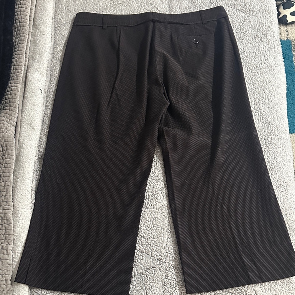 BCBGMaxAzria Dark Brown Wide-Leg Pants - Picture 5 of 7